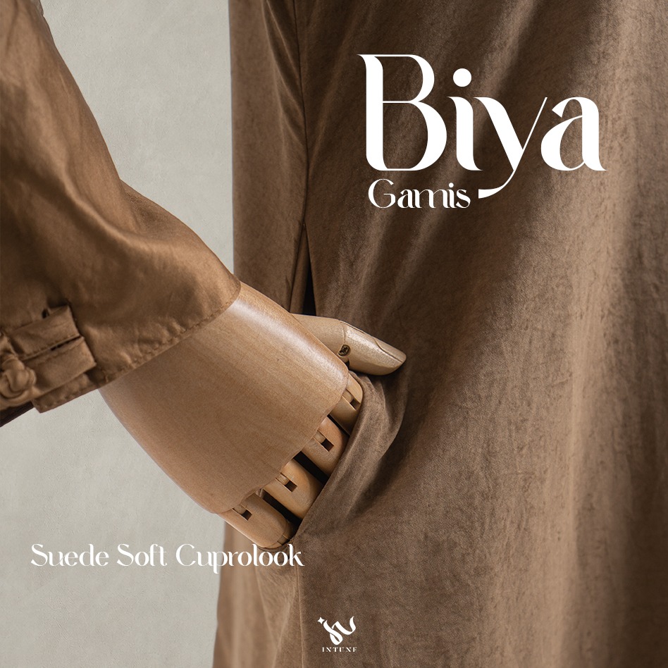 INTUNE HIJAB BIYA GAMIS SOFT SUEDE CUPROLOOK