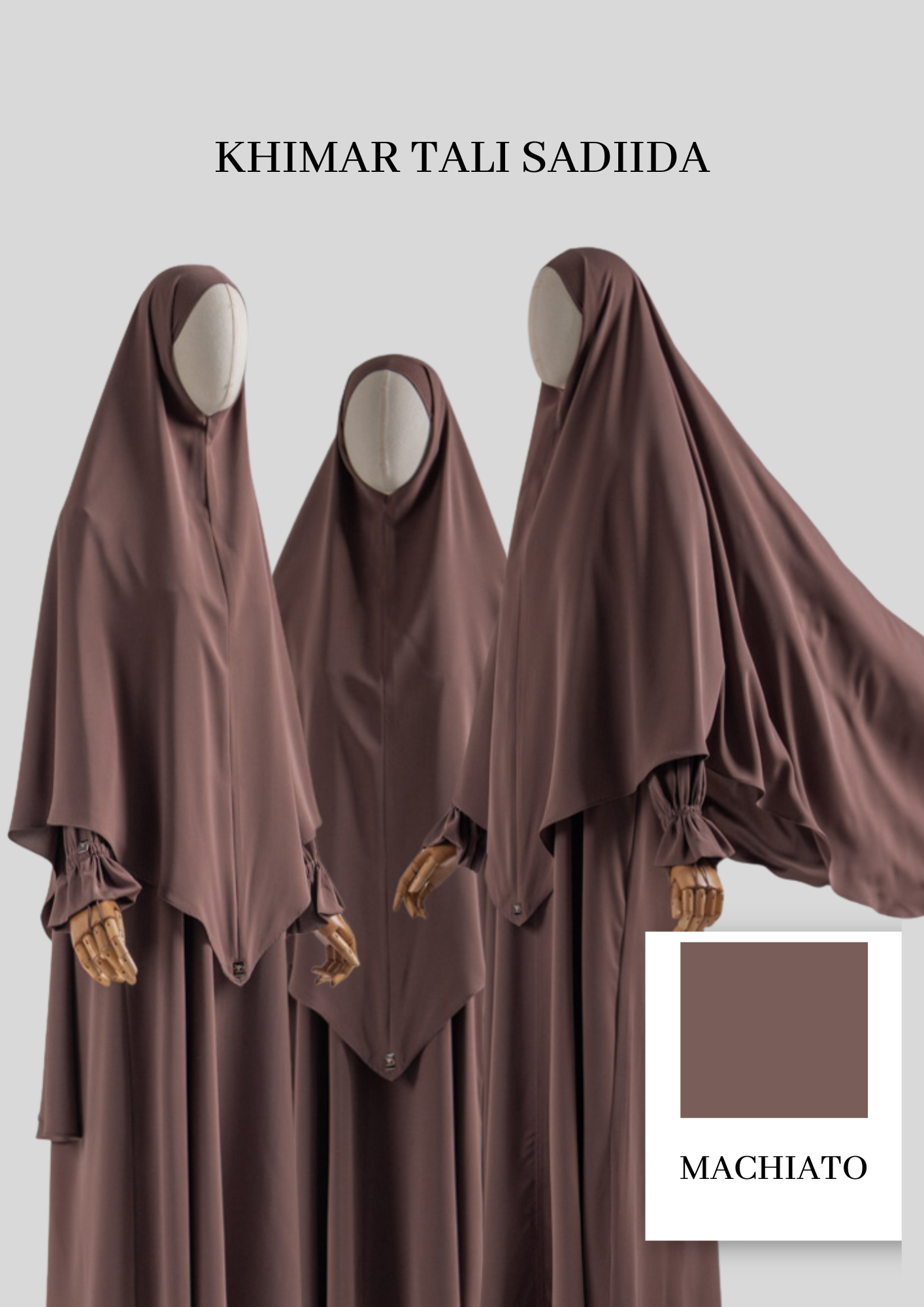 Intune Hijab Khimar Sadiida Marina Anti Uv Nyaman Ringan Simple Dan Elegan
