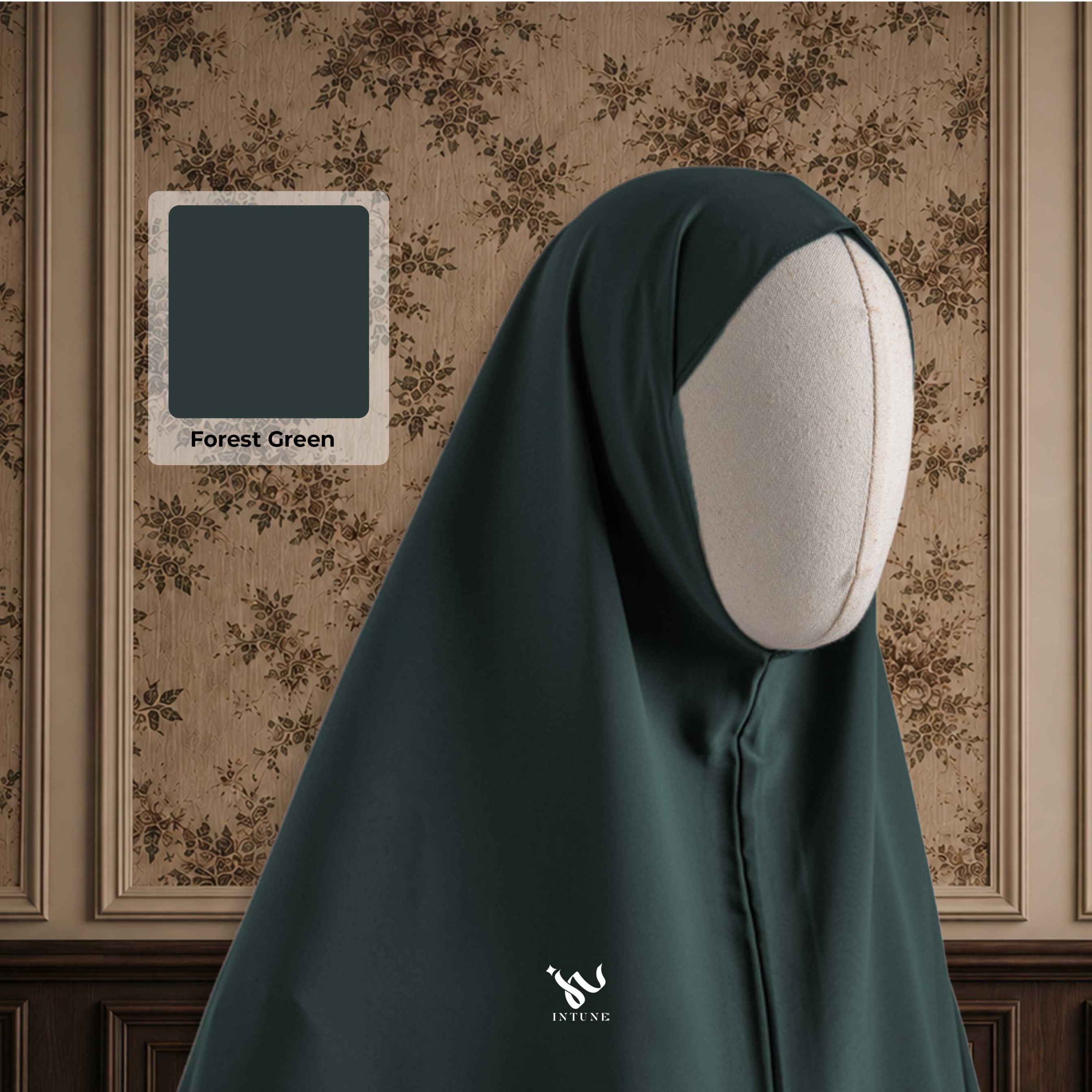 Intune Hijab Khimar Sadiida Marina Anti Uv Nyaman Ringan Simple Dan Elegan