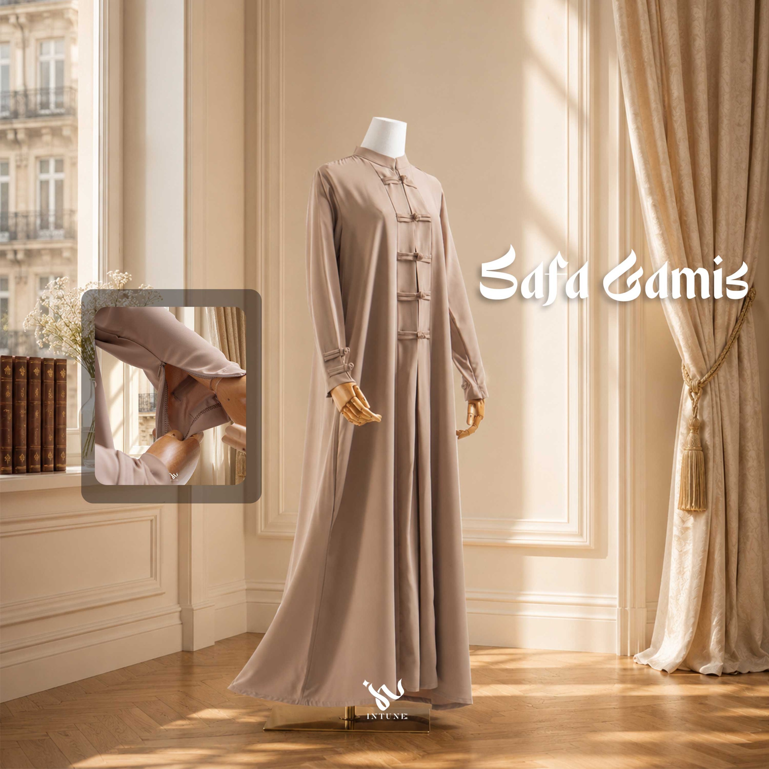 INTUNE HIJAB SAFA GAMIS CHEONGSAM