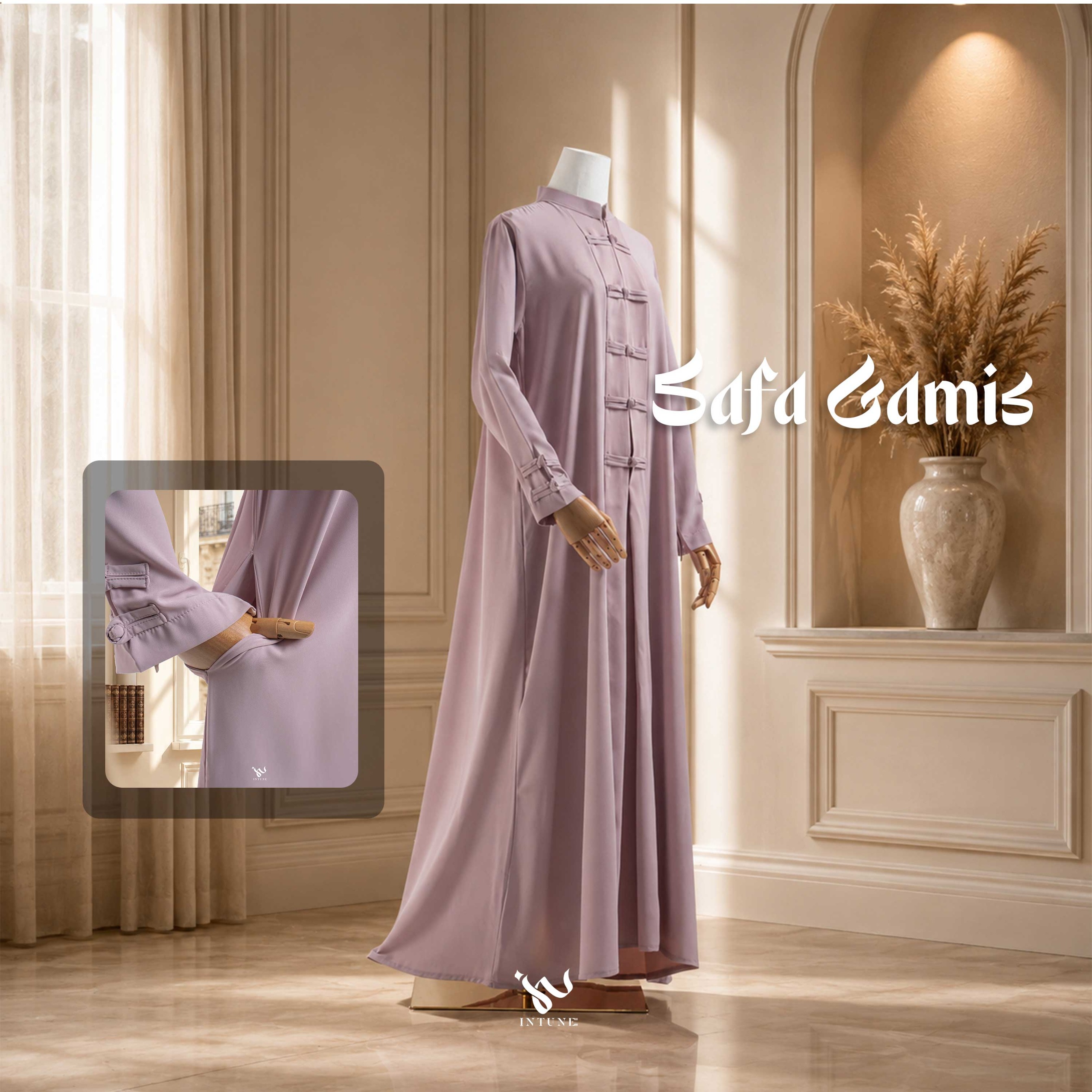 INTUNE HIJAB SAFA GAMIS CHEONGSAM