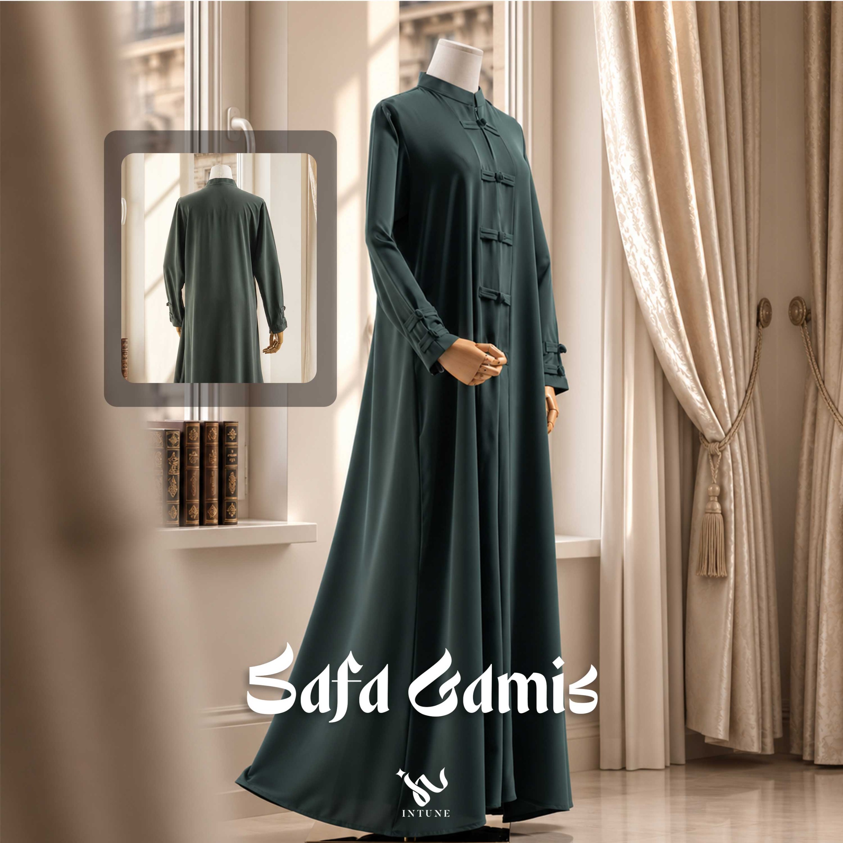 INTUNE HIJAB SAFA GAMIS CHEONGSAM