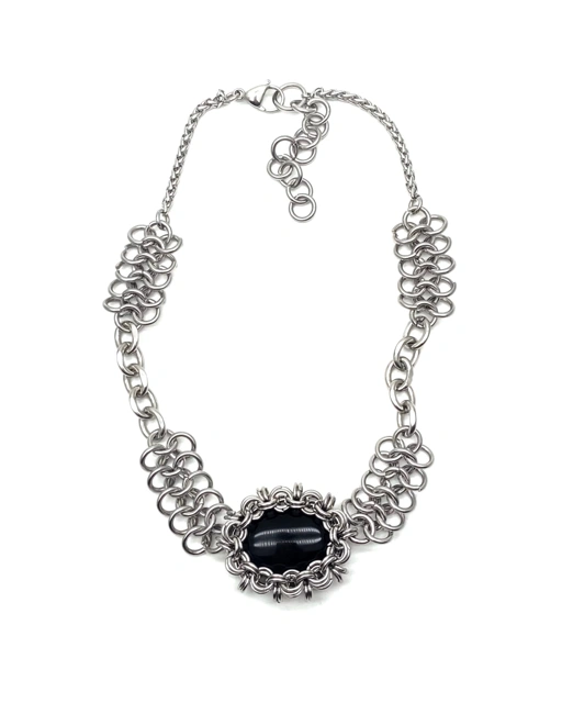 Image of DRESYN BLACK ONYX NECKLACE