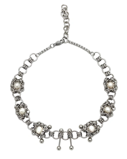 Image of GAMU NECKLACE FRESHWATER PEARLS