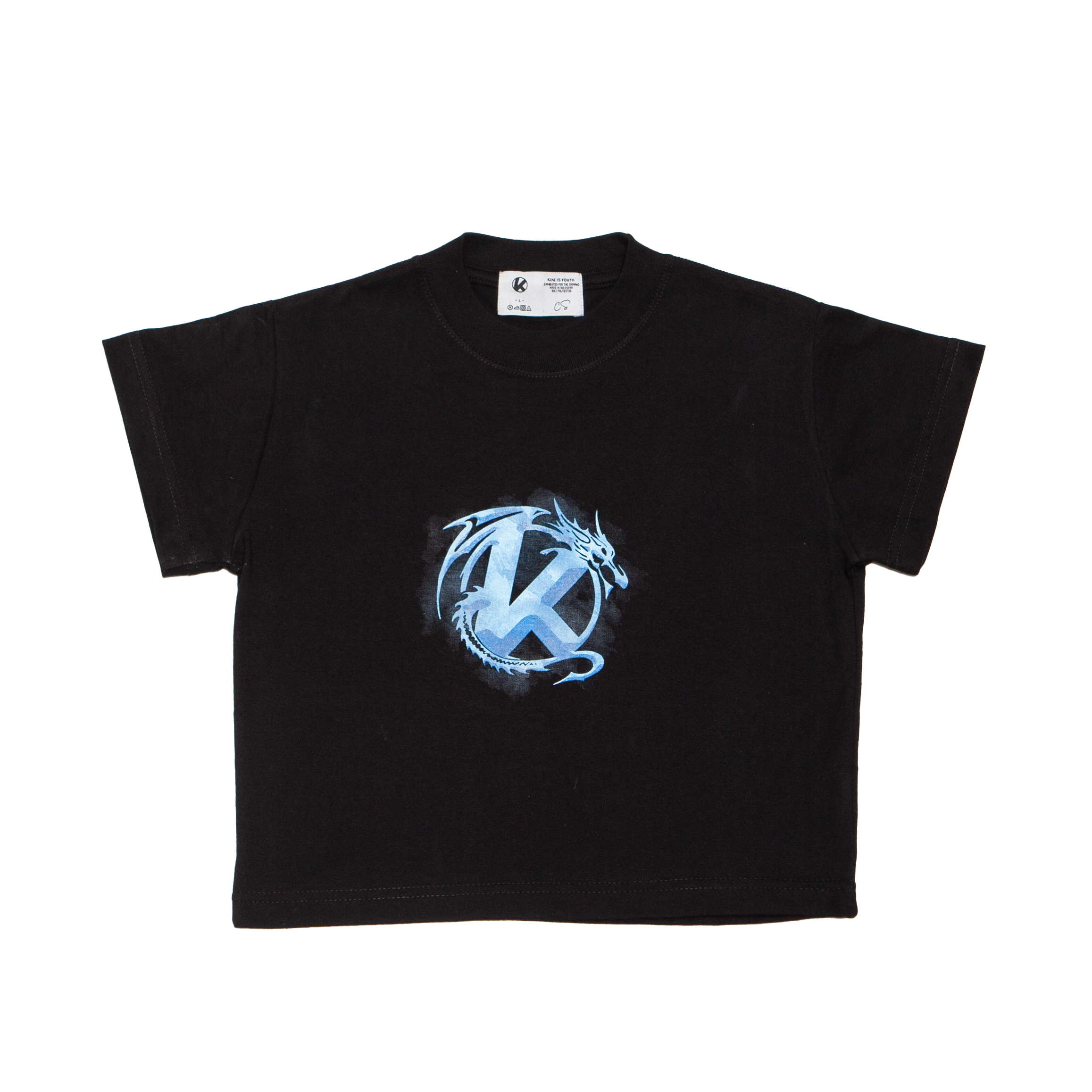 BLACK DRAGON BABY TEE