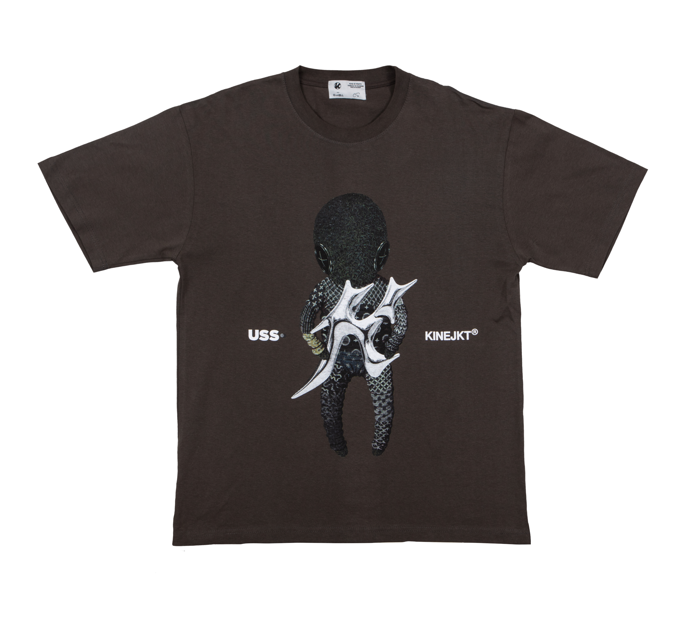 KENCUT DOLL GREY TEE