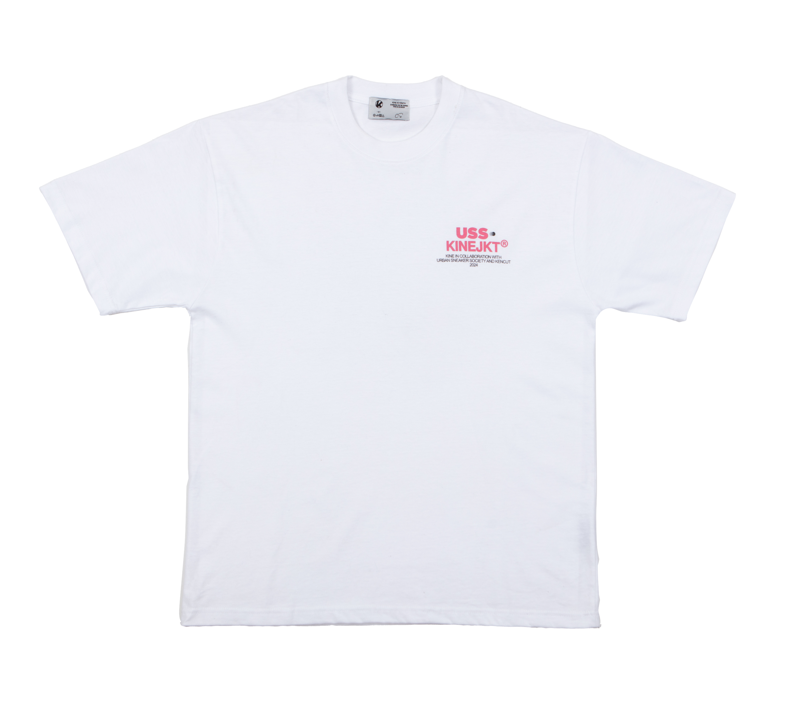 KENCUT RED LOGO TEE
