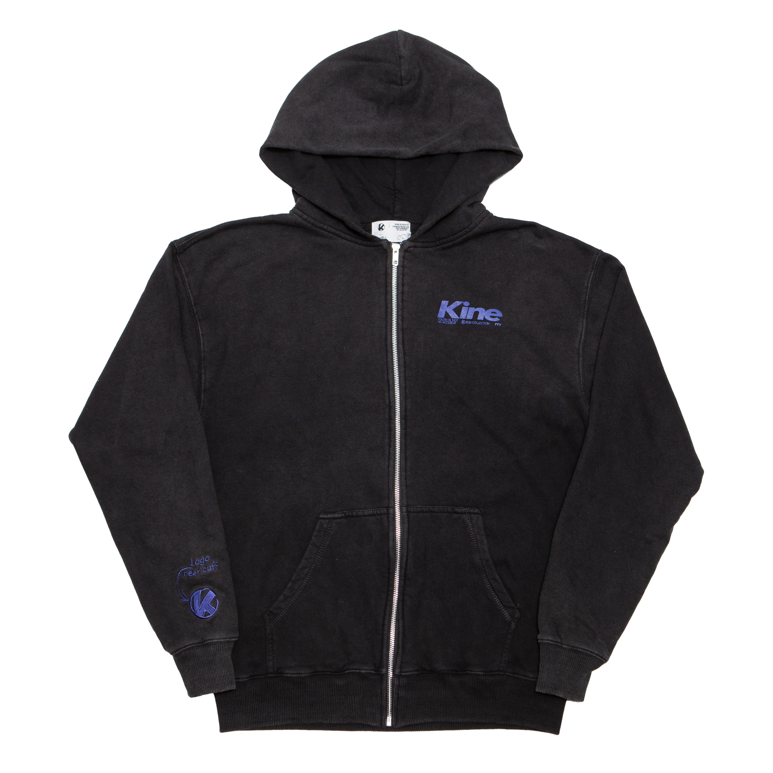 FTY K ZIP HOODIE
