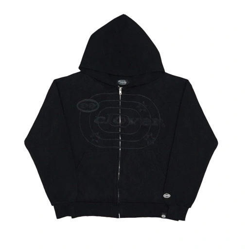Image of "EASY" ZIP-UP BLACK