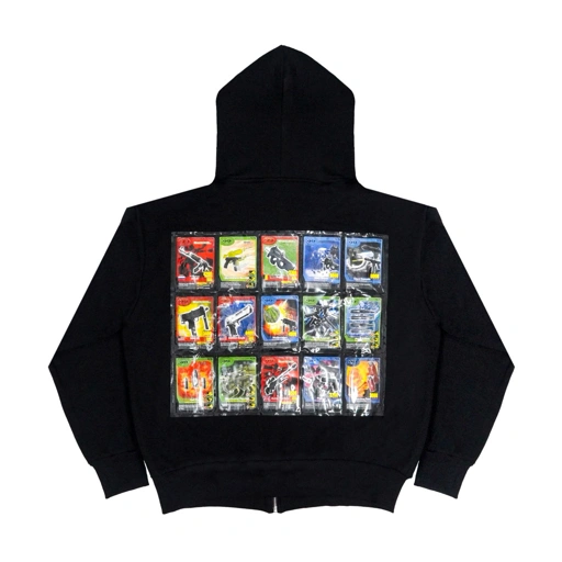 Image of “COLLECTOR” ZIP-UP BLACK