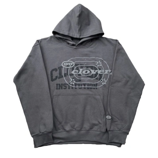 Image of "UNIVERSITY" OVERSIZED HOODIE GREY