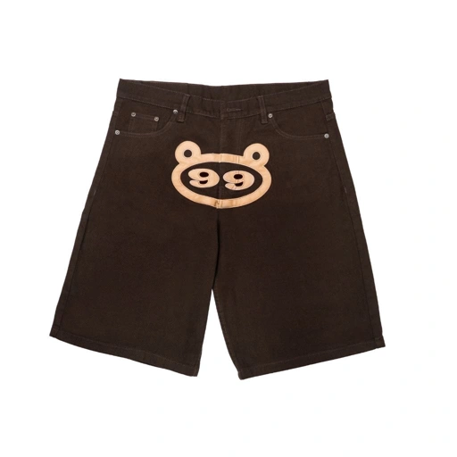 Image of "CHOCO" JORTS BROWN 