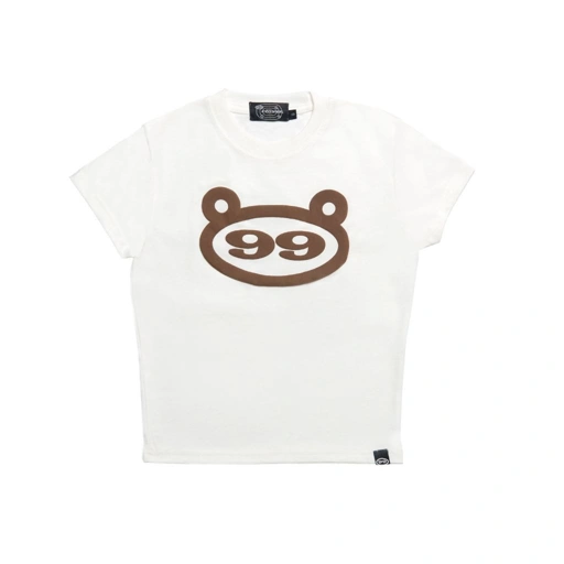 Image of "CHOCO" BABY TEE WHITE