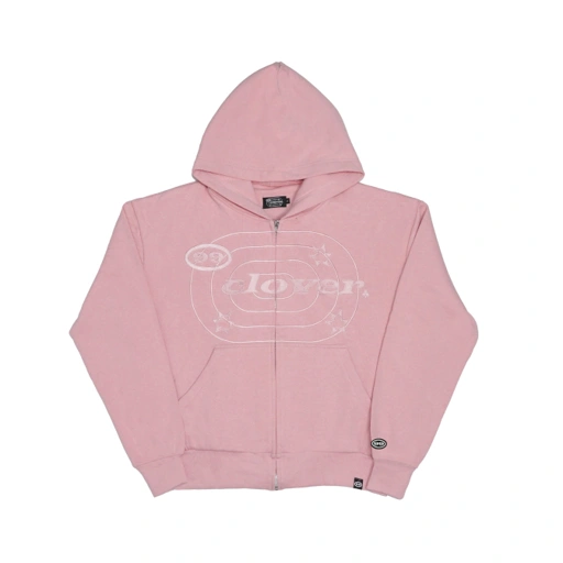 Image of "EASY" ZIP-UP PINK