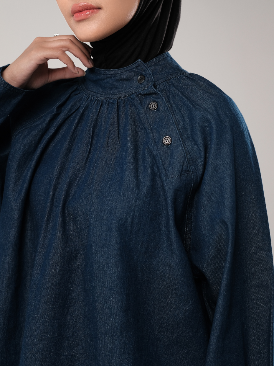 NHS.LOOKS - Ovia Denim Blouse