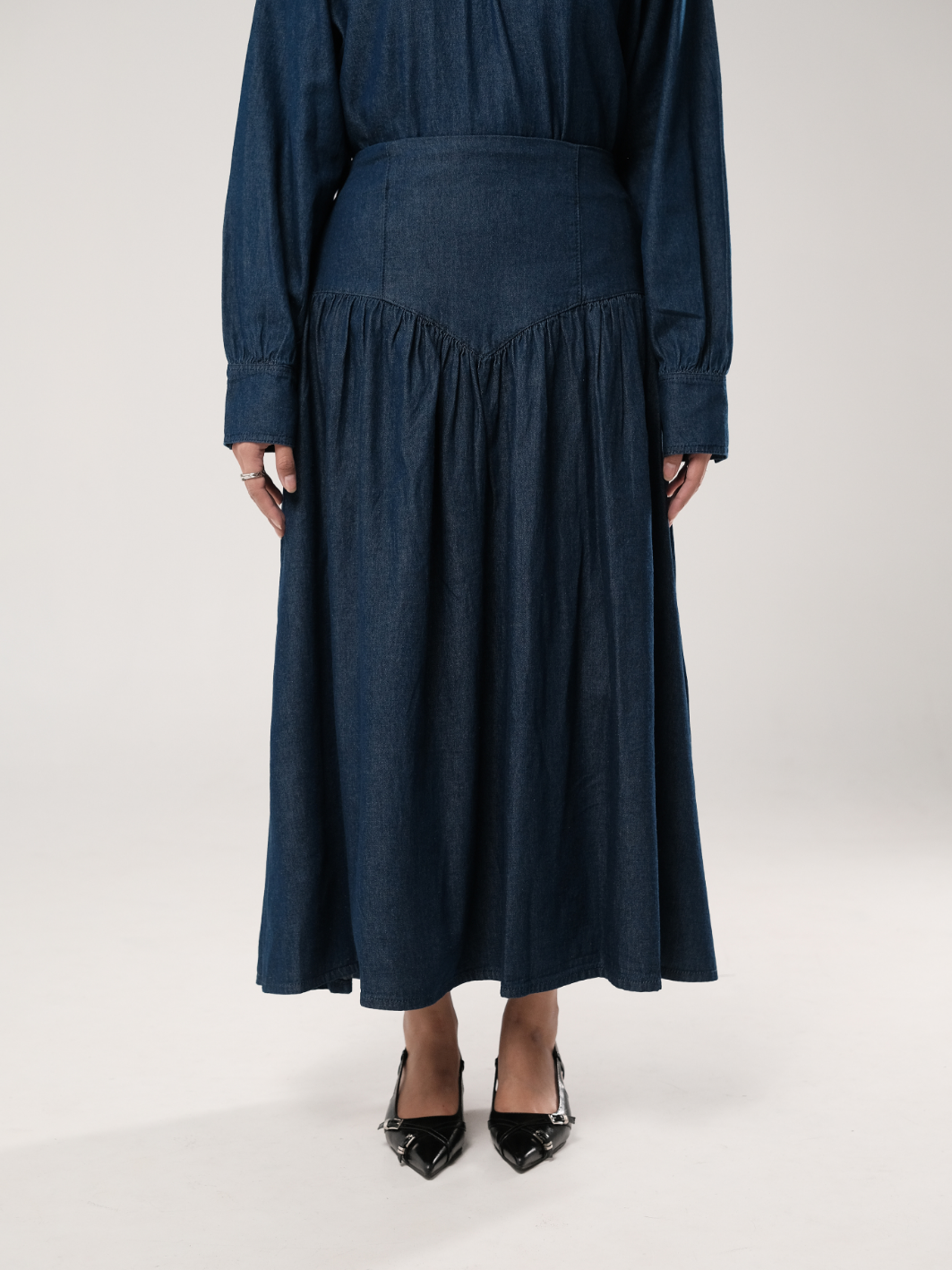 NHS.LOOKS - Ovia Denim Skirt