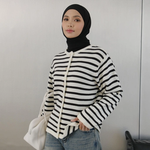 Image of NHS.LOOKS - Alla Cardigan Stripe