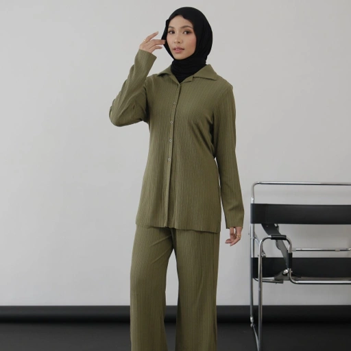 Image of NHS.LOOKS - Alea Pleats Set