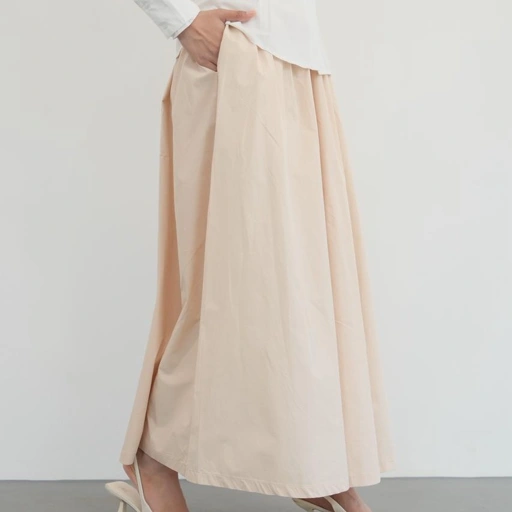 Image of NHS.LOOKS - Cotton Skirt