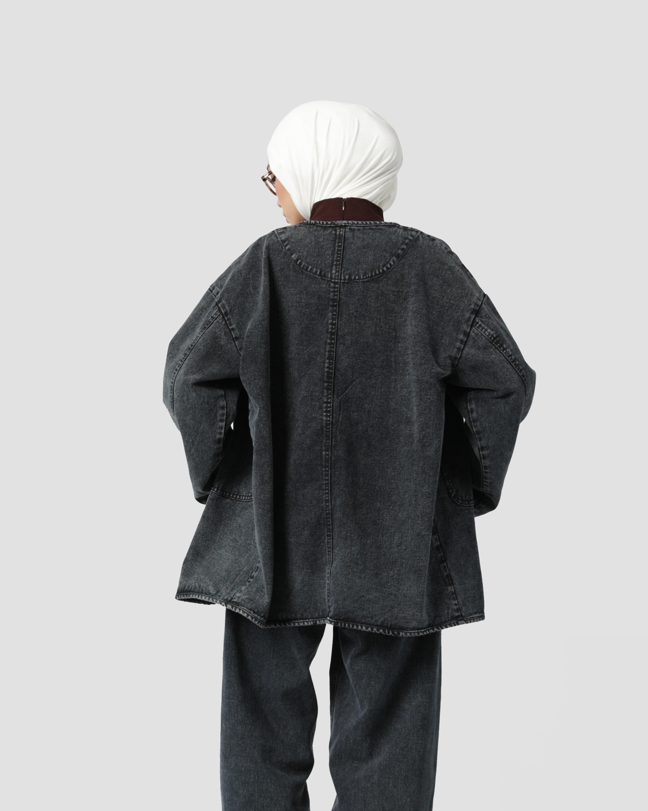 Sabamodest Denim Cardigan
