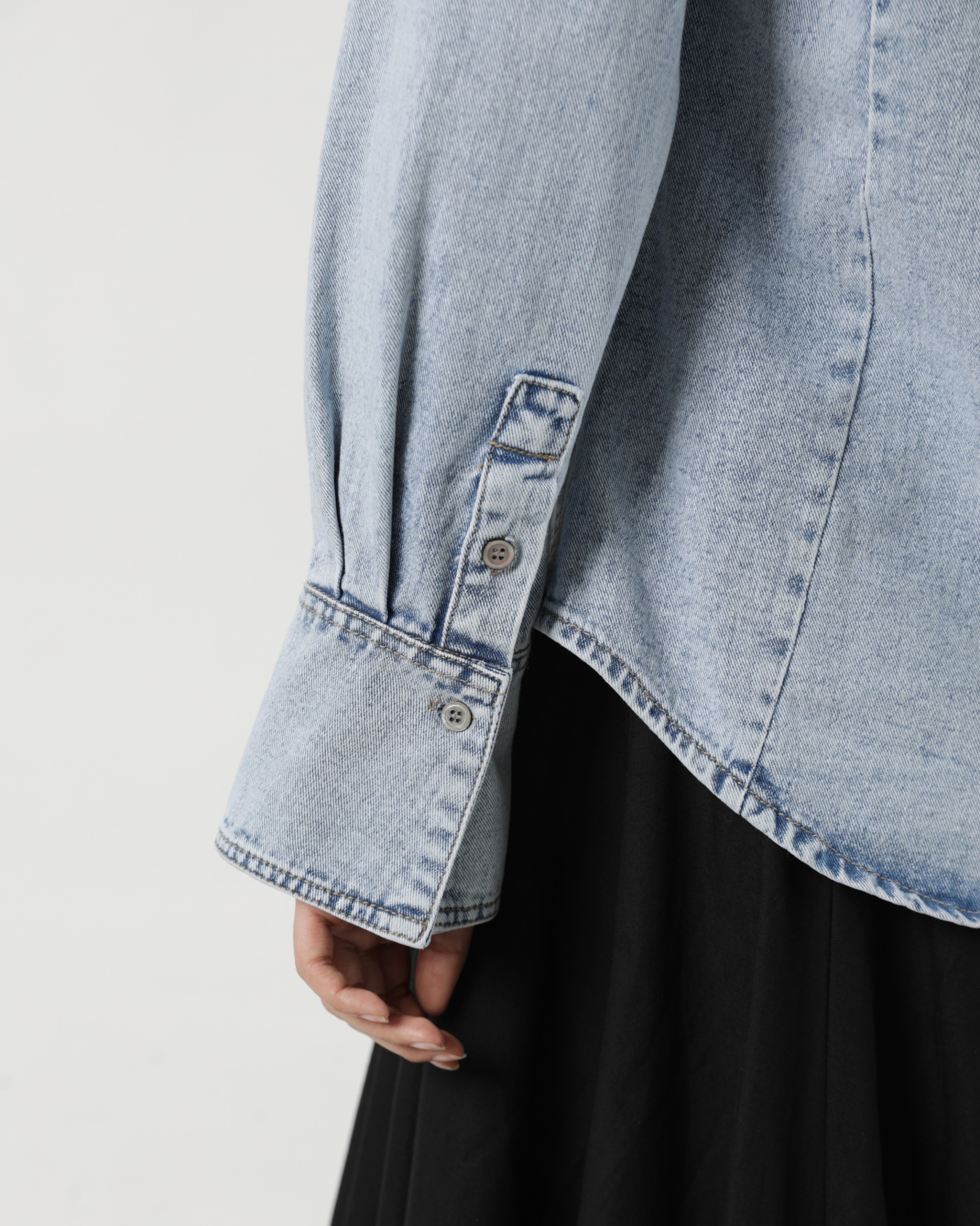 Sabamodest Slim Denim Shirt