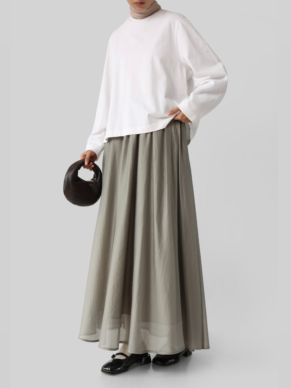 Sabamodest Glassy Tencel Skirt