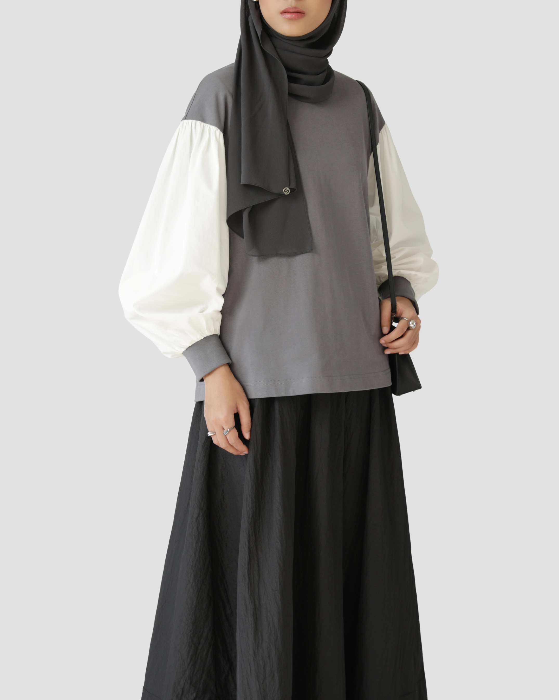 SALE Sabamodest Poplin Puff T-Shirt