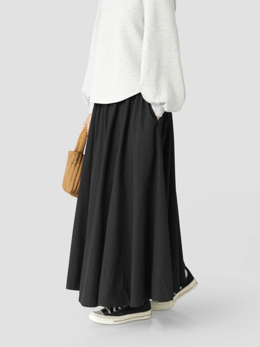 Image of Sabamodest Poplin Skirt