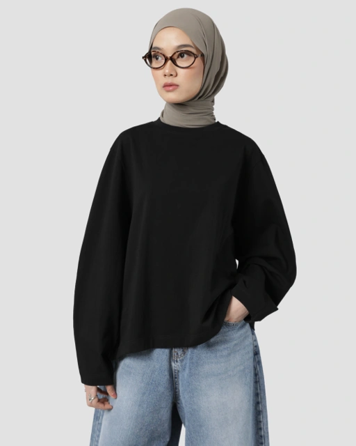 Image of Sabamodest X IKYK Rounded Sleeve T-Shirt