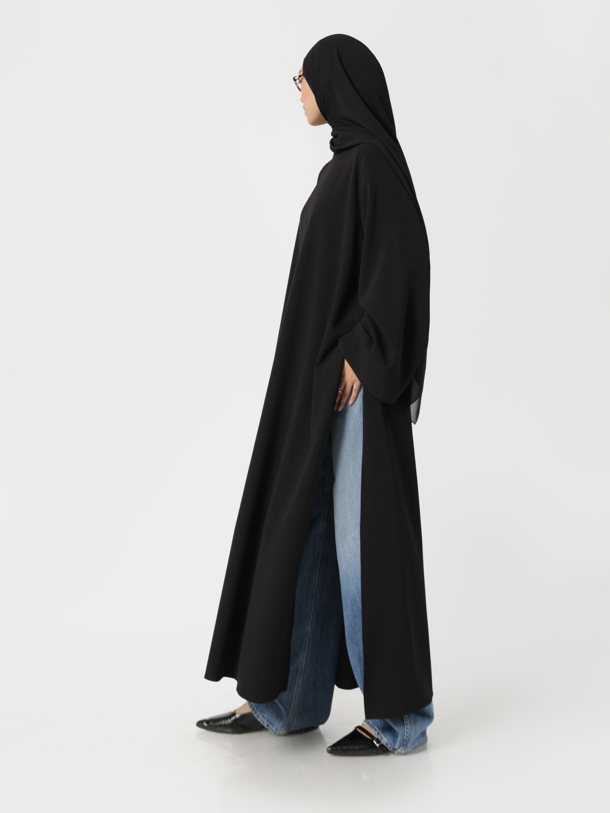 Sabamodest Split Abaya