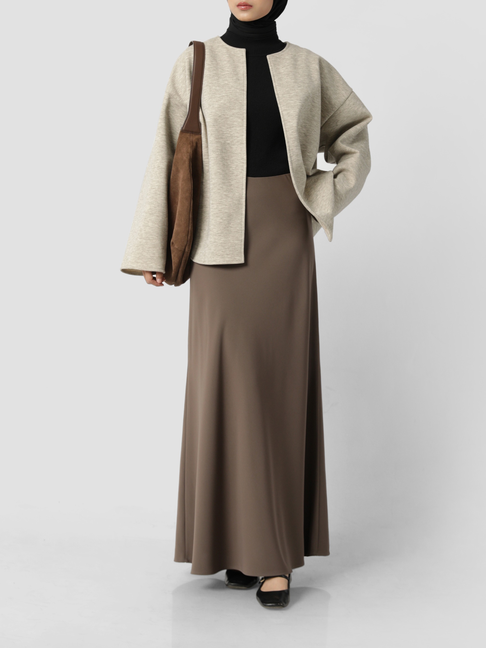 Sabamodest Crepe Slip Skirt