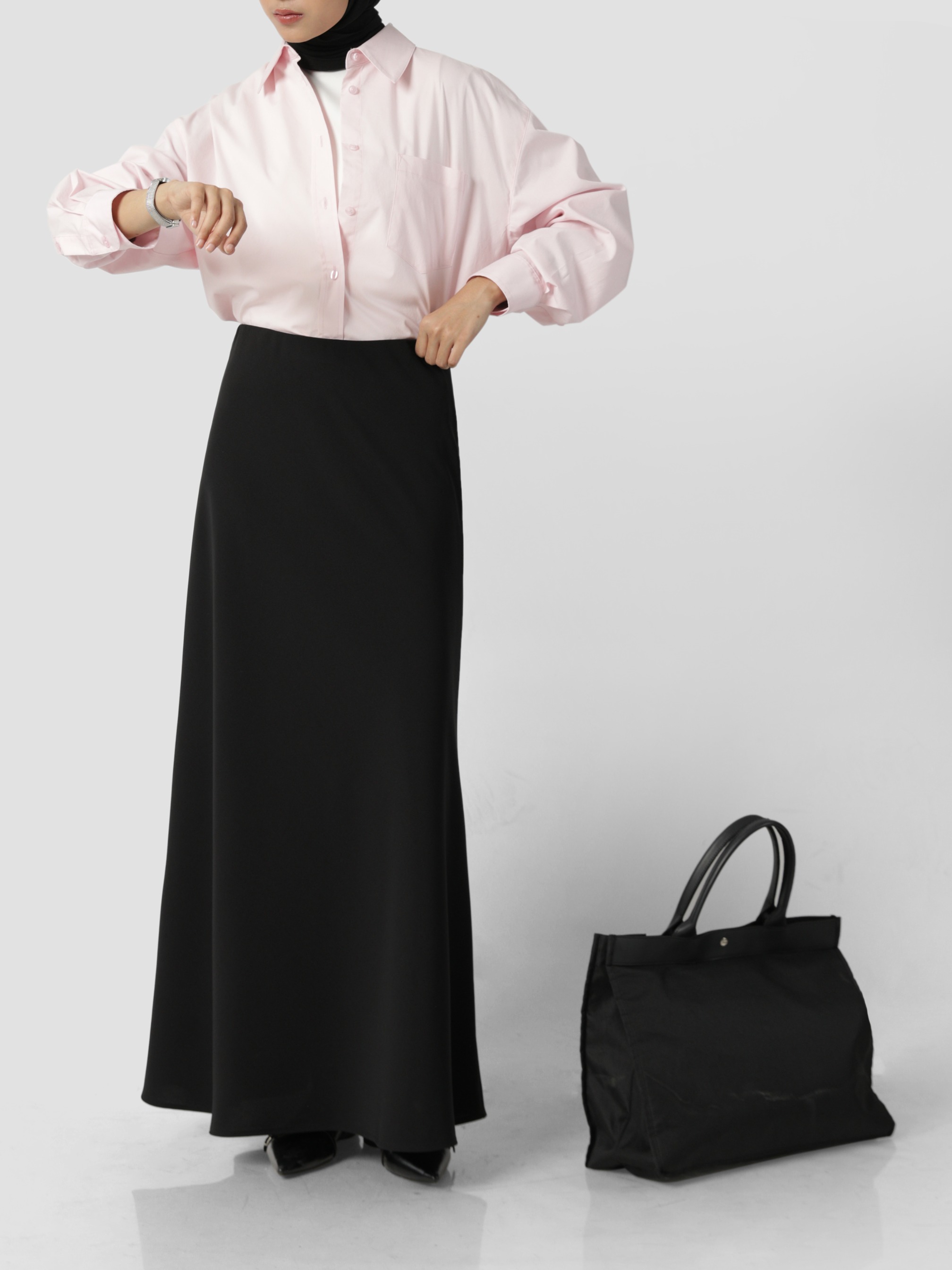 Sabamodest Crepe Slip Skirt