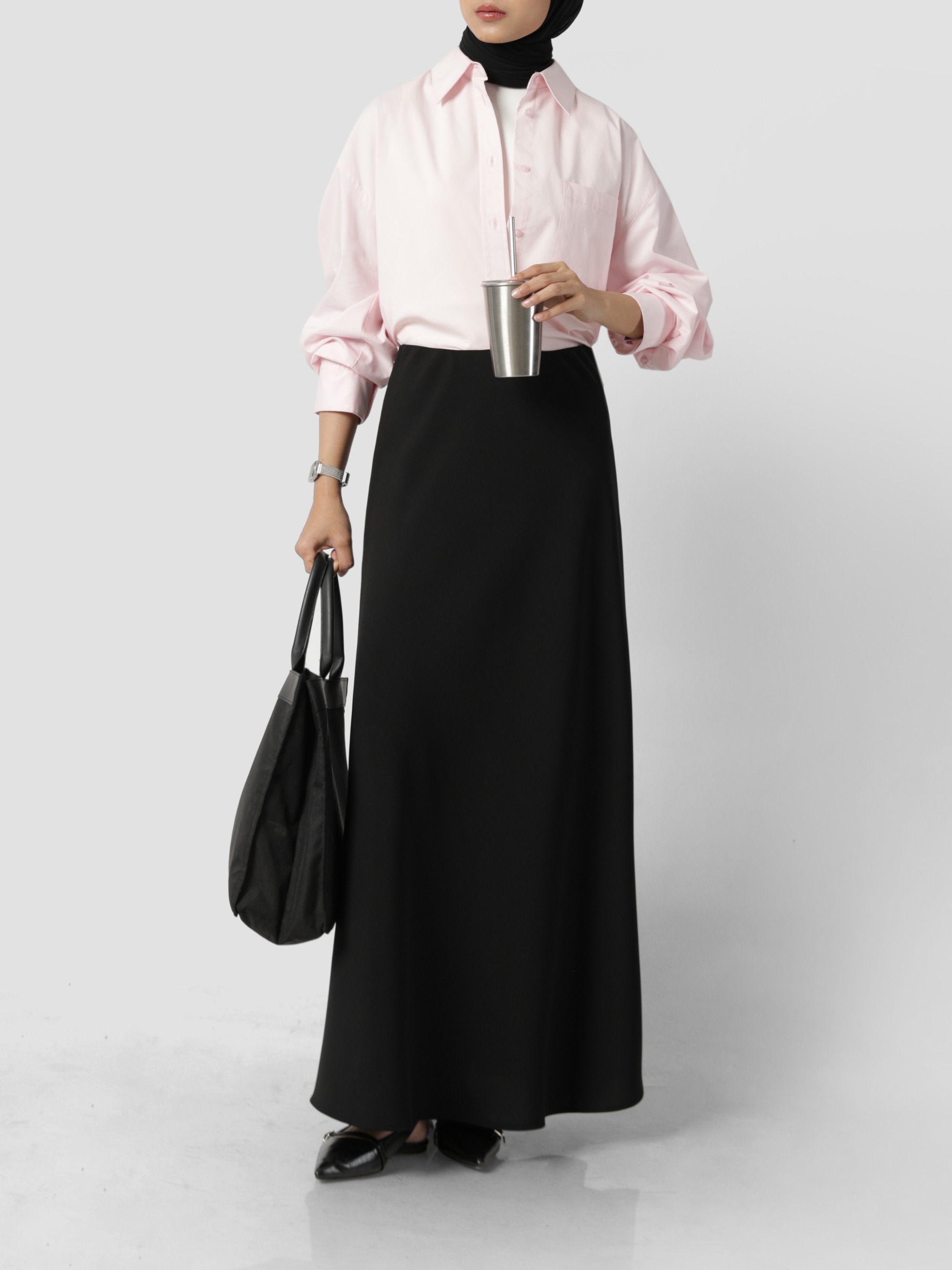 Sabamodest Crepe Slip Skirt