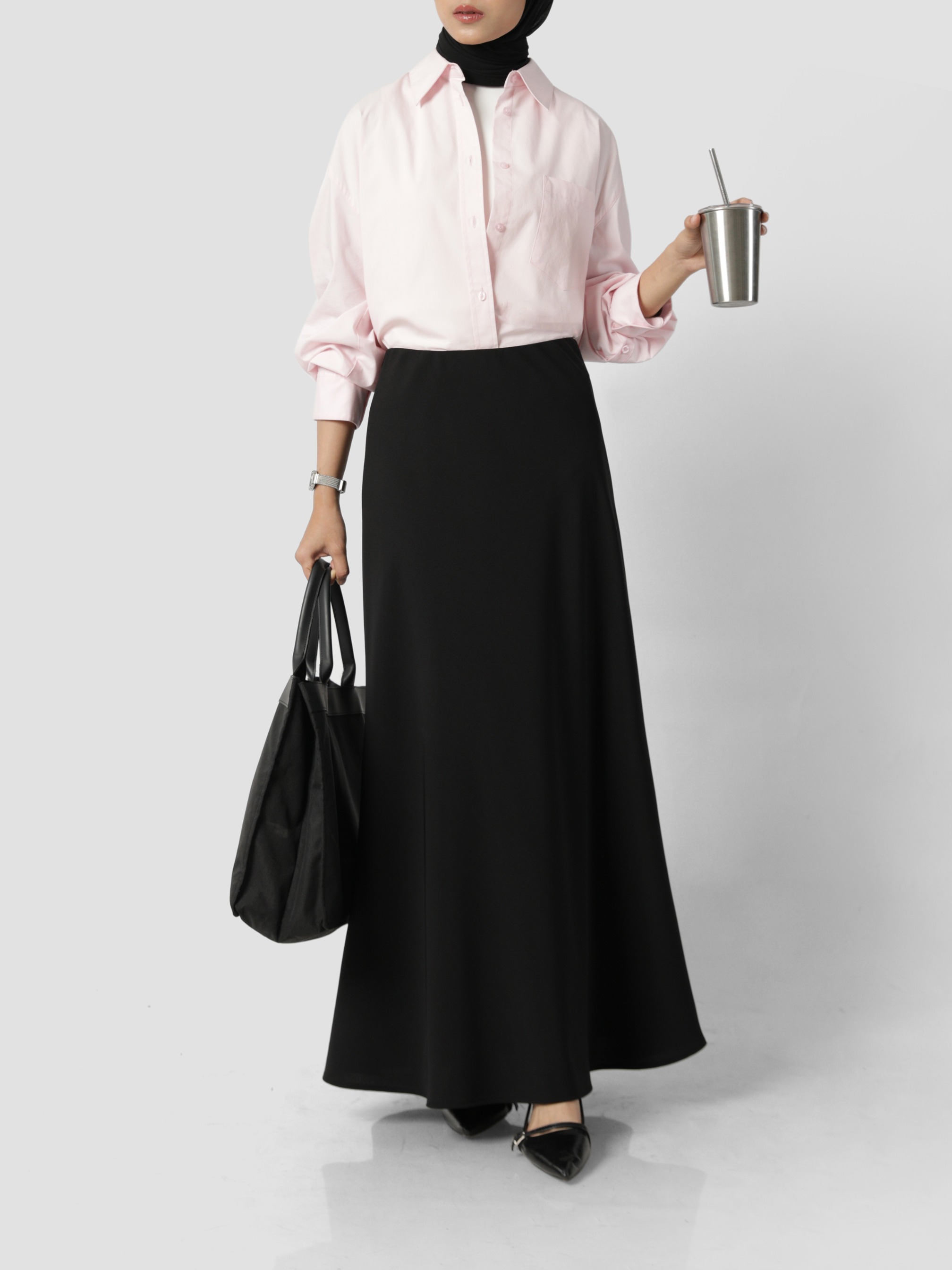 Sabamodest Crepe Slip Skirt