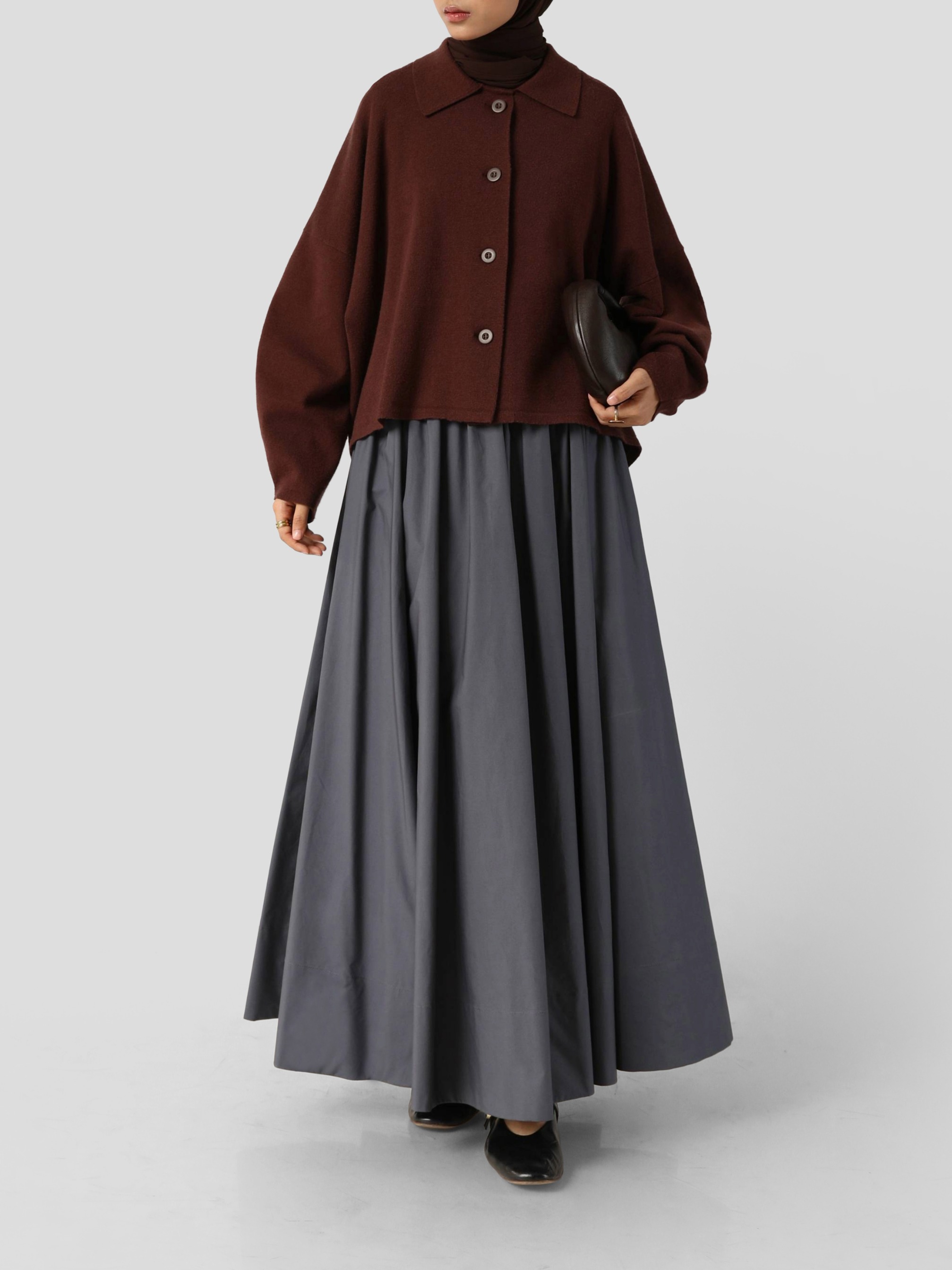 Sabamodest Luxe Poplin Skirt