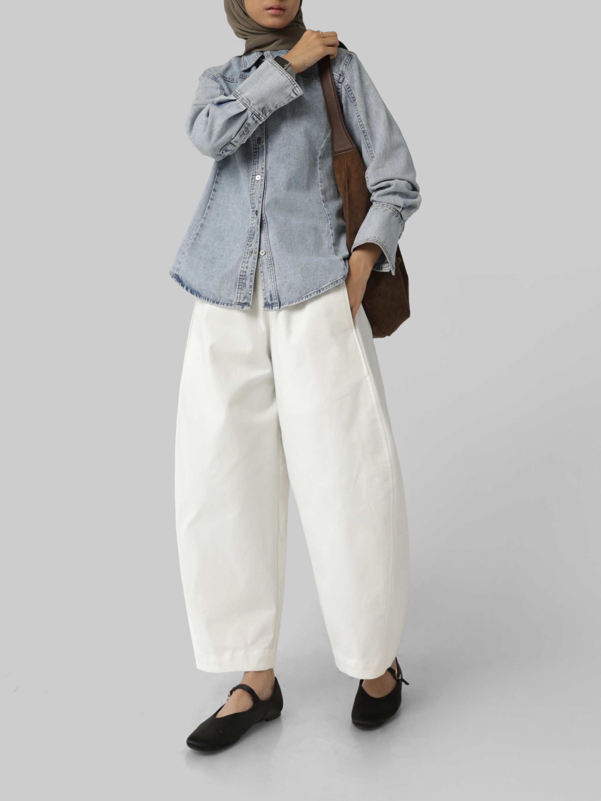 Sabamodest Cotton Baggy Pants