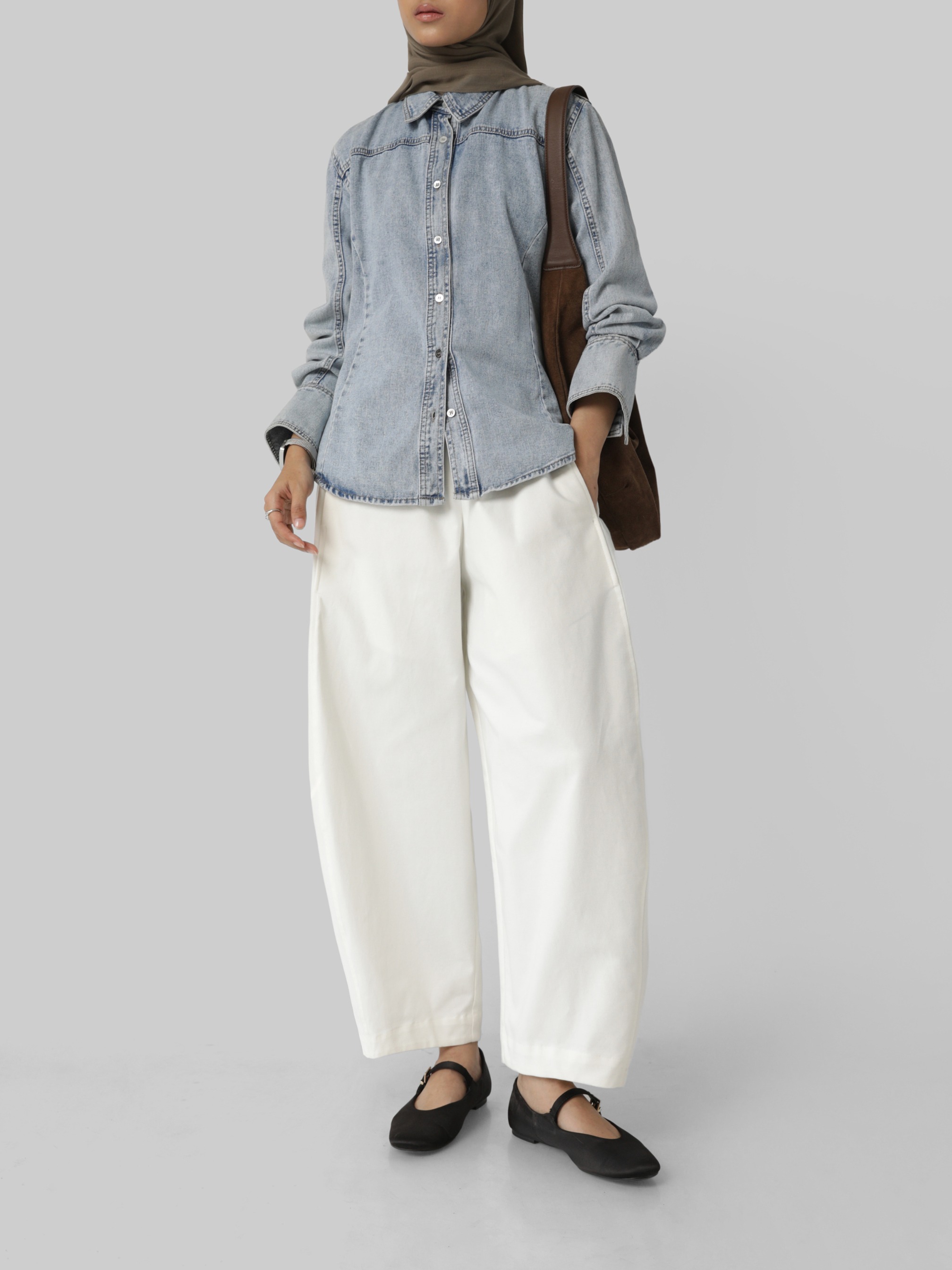 Sabamodest Cotton Baggy Pants