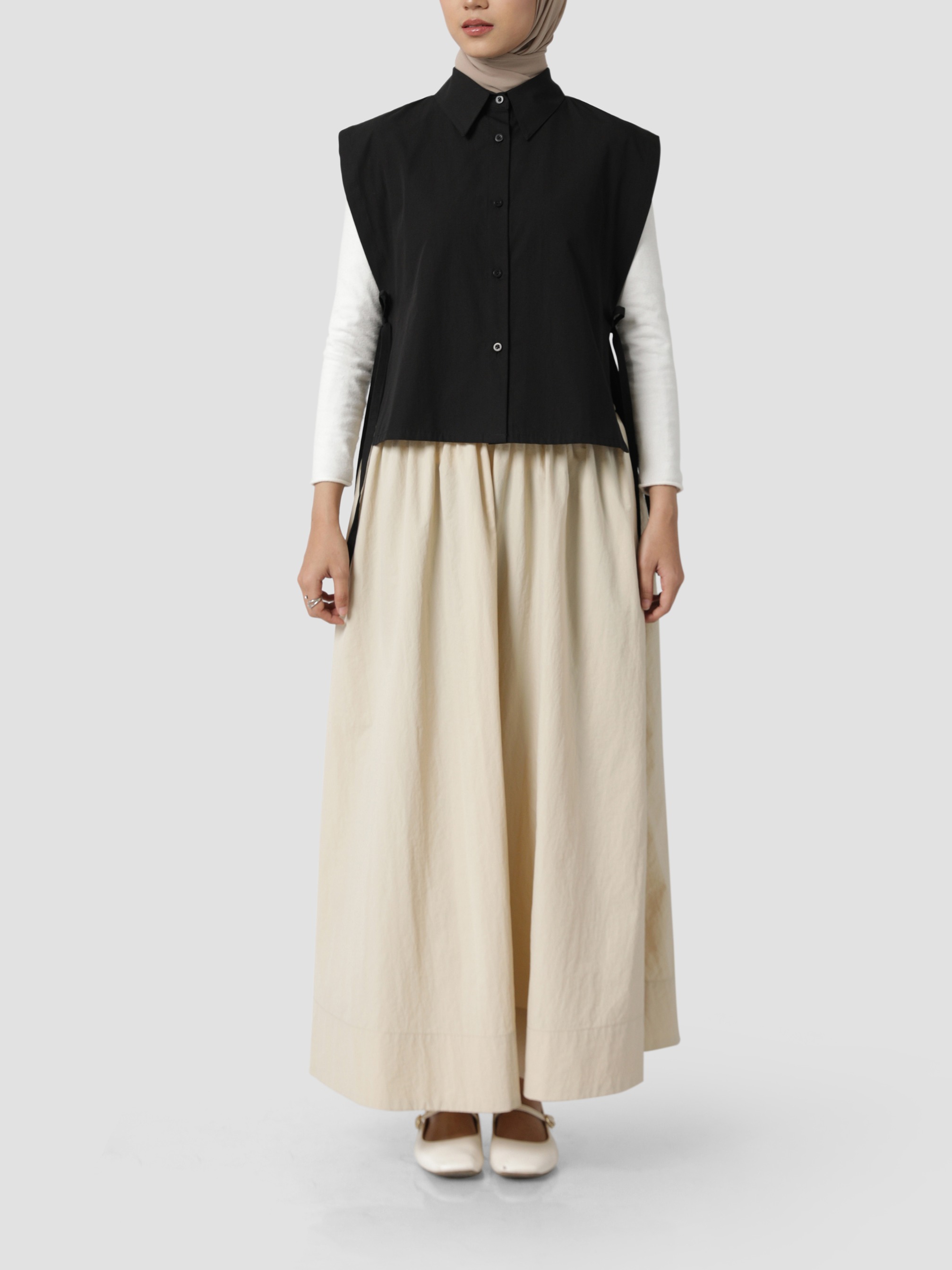 SALE Sabamodest Poplin Vest