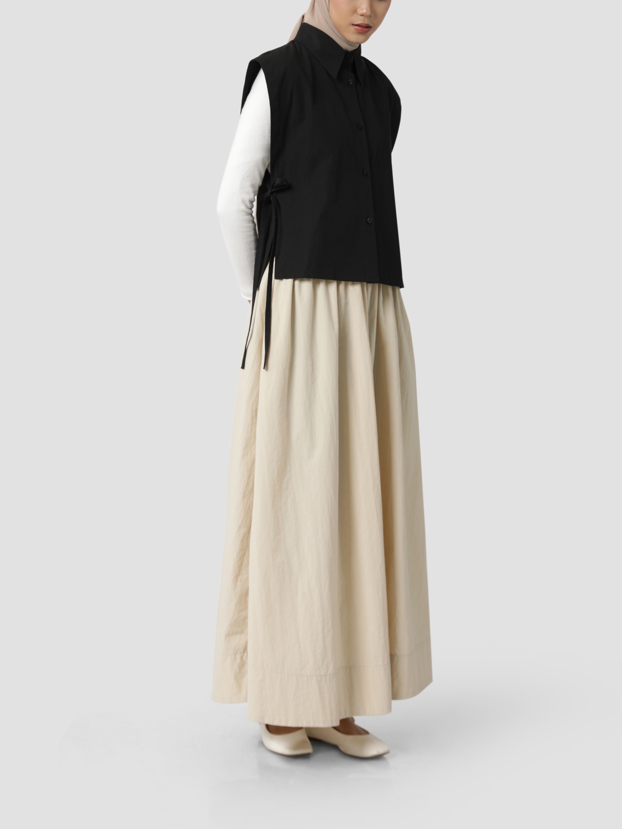 SALE Sabamodest Poplin Vest