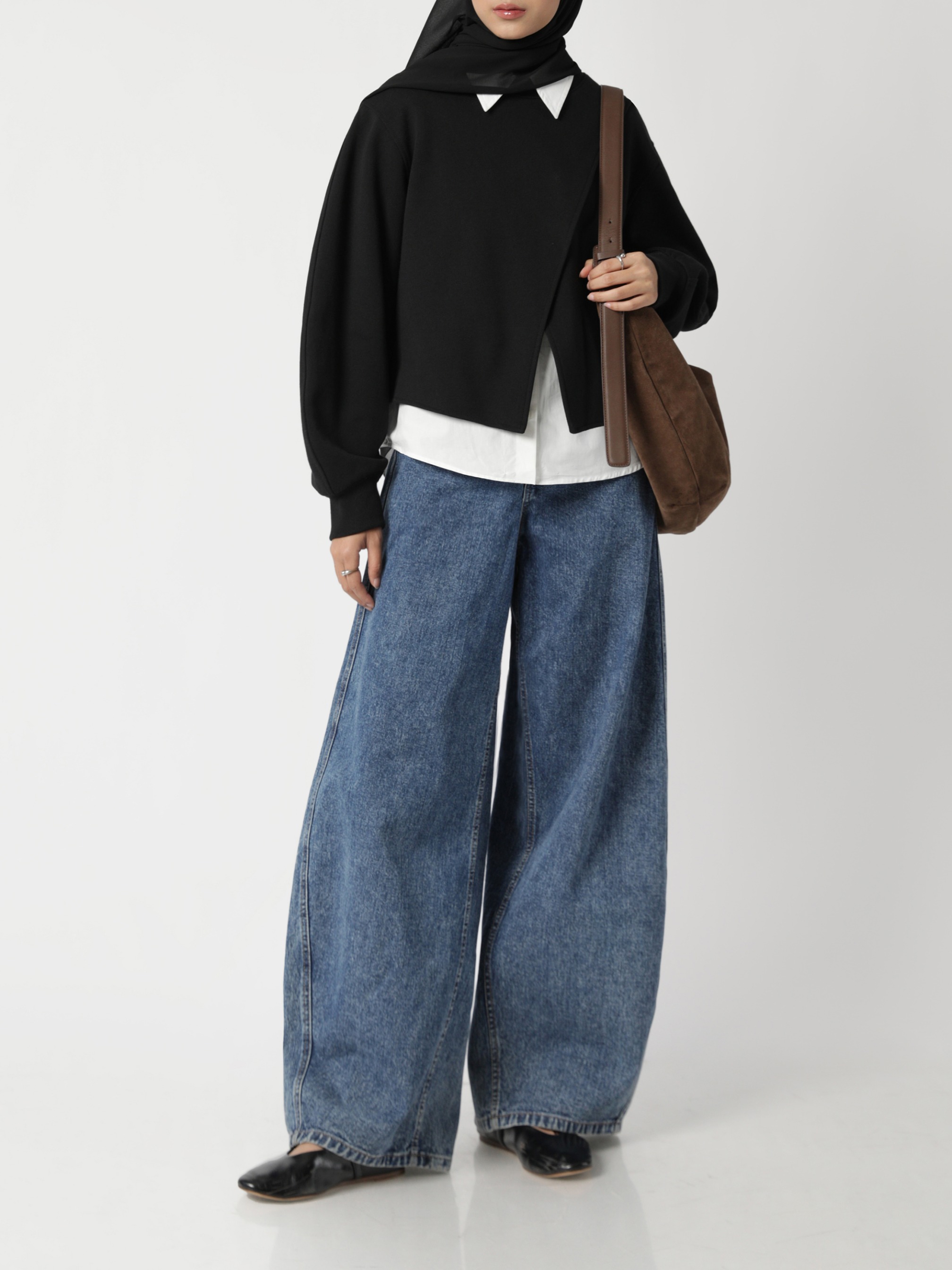 Sabamodest Petal Sweatshirt & Sleeveless Inner