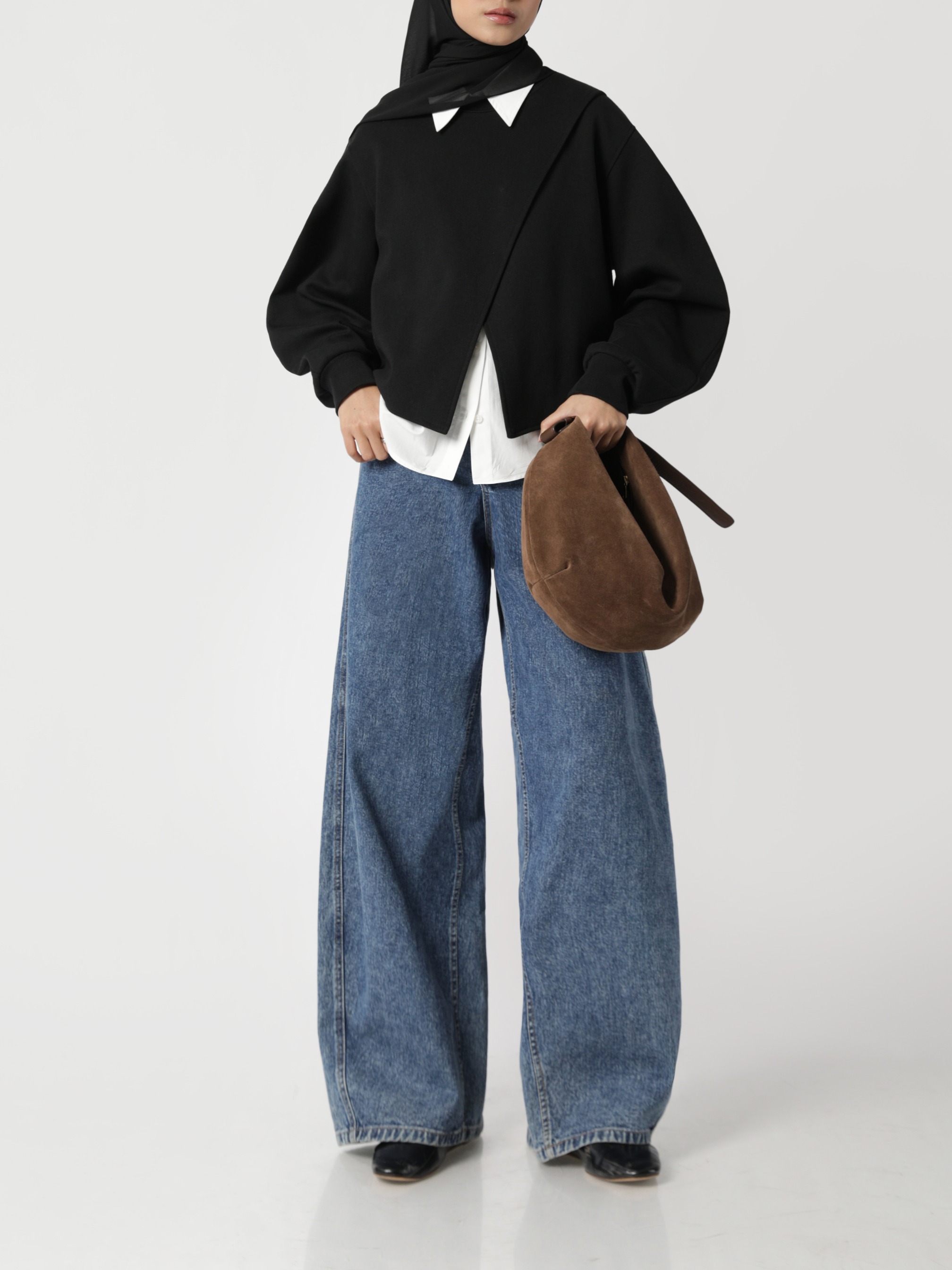 Sabamodest Petal Sweatshirt & Sleeveless Inner