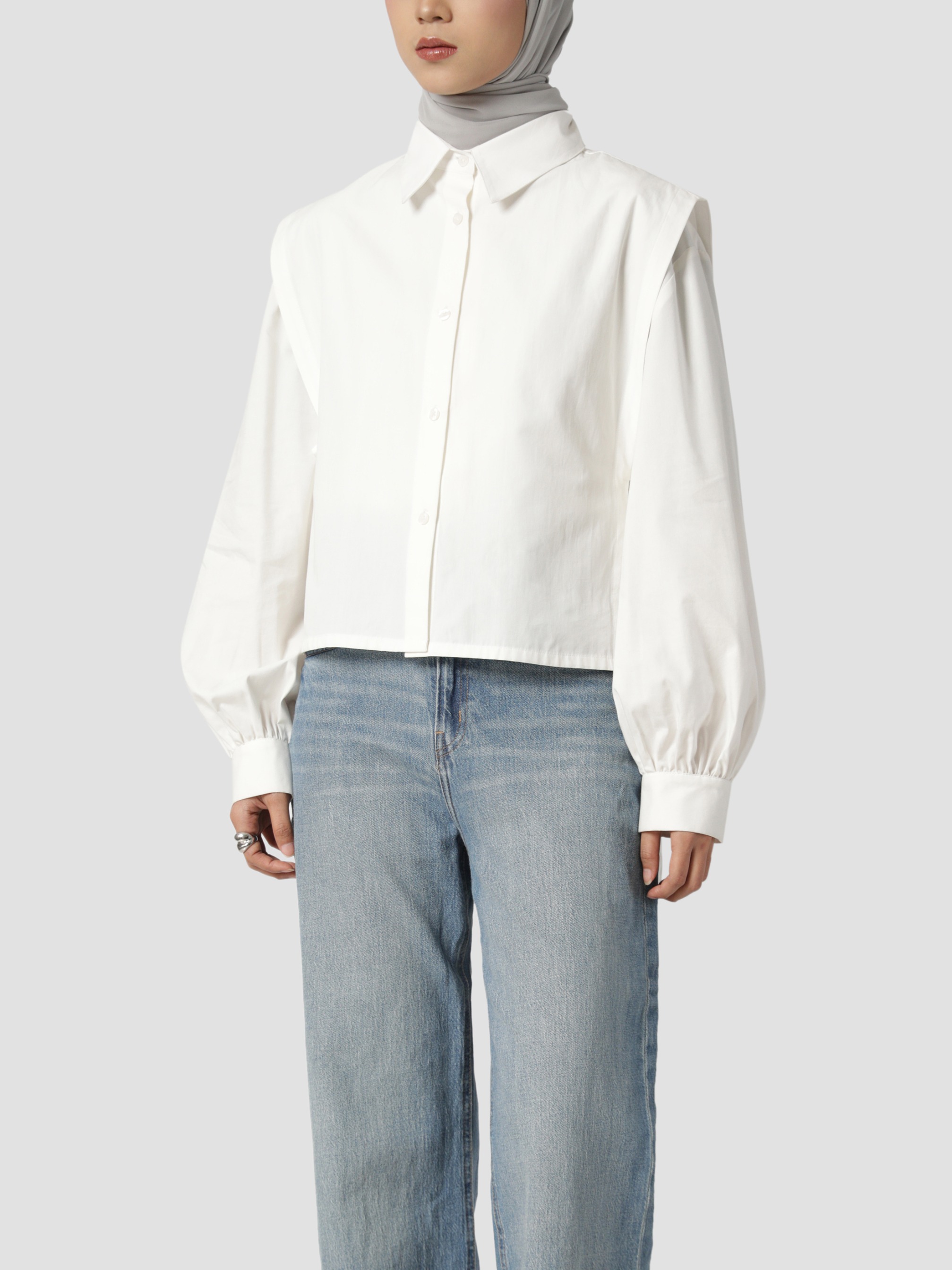 SALE Sabamodest Poplin Vest