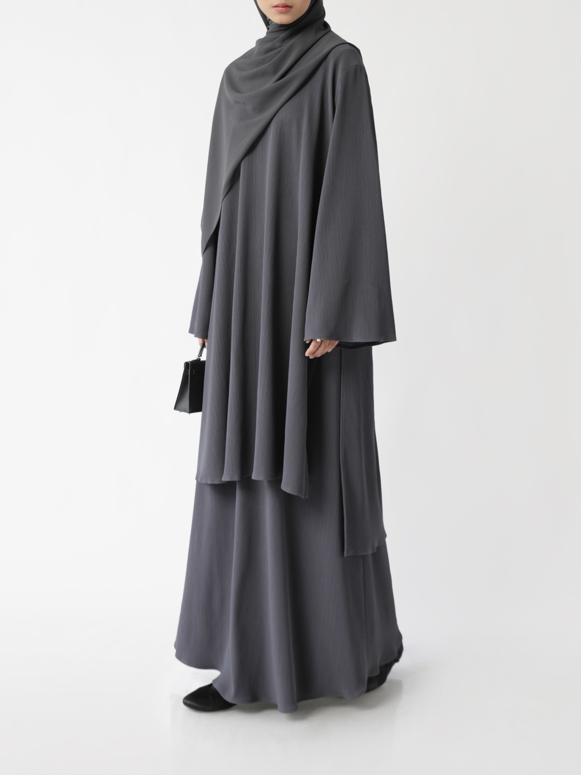 Sabamodest Long Melayu Pleats Set