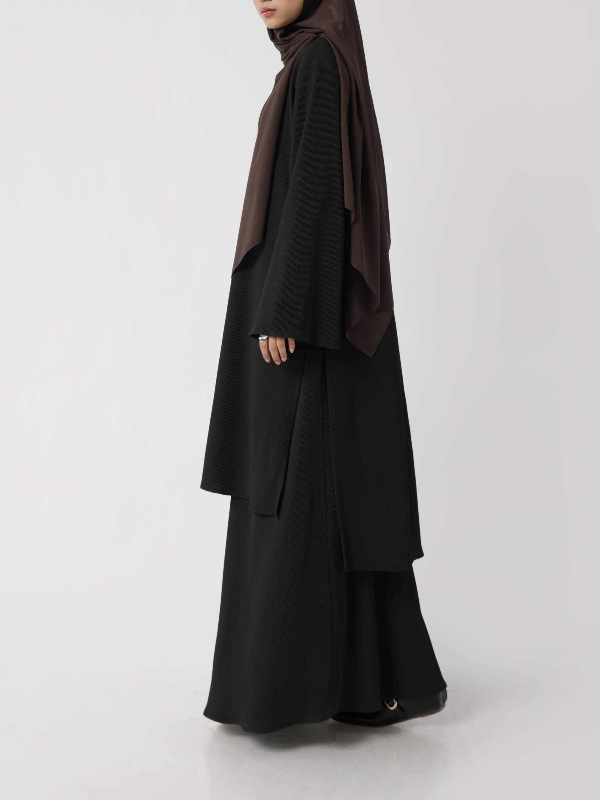 Sabamodest Long Melayu Pleats Set