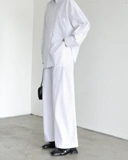 SALE Sabamodest Cotton & Linen Pleated Culottes