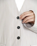 SALE Sabamodest Cotton & Linen Lapelless Blazer