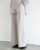 SALE Sabamodest Cotton & Linen Pleated Culottes