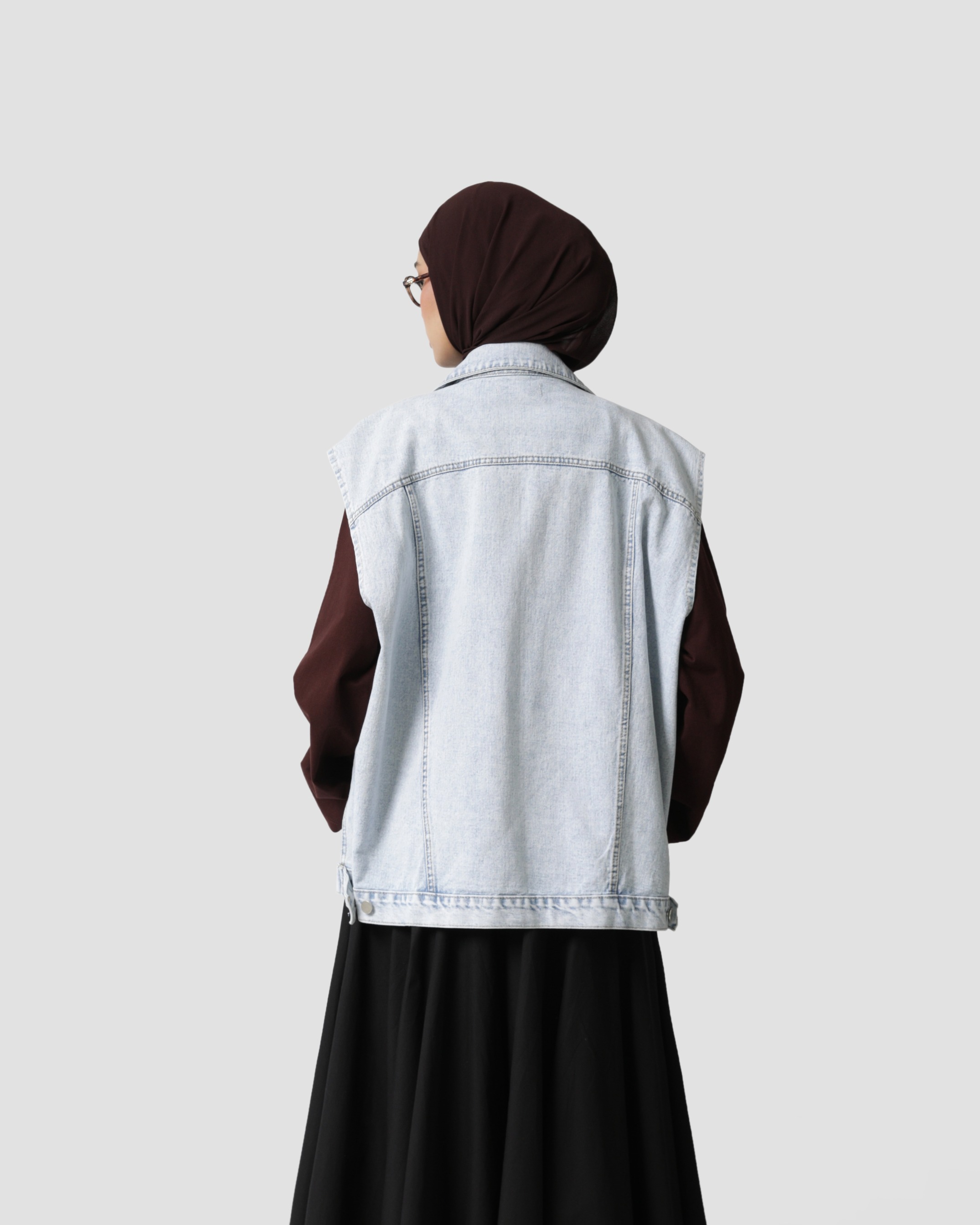 Sabamodest Sleeveless Denim Jacket