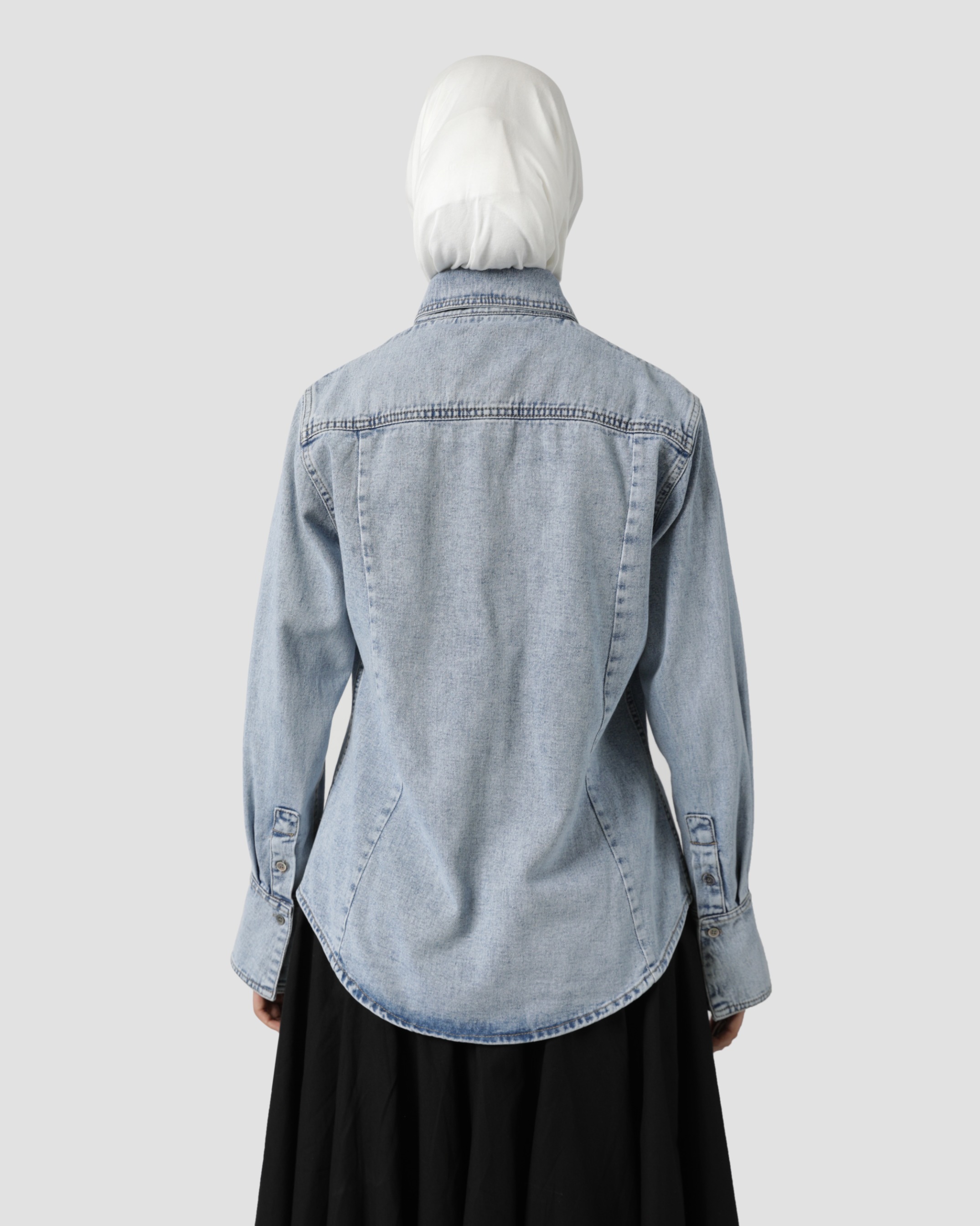 Sabamodest Slim Denim Shirt