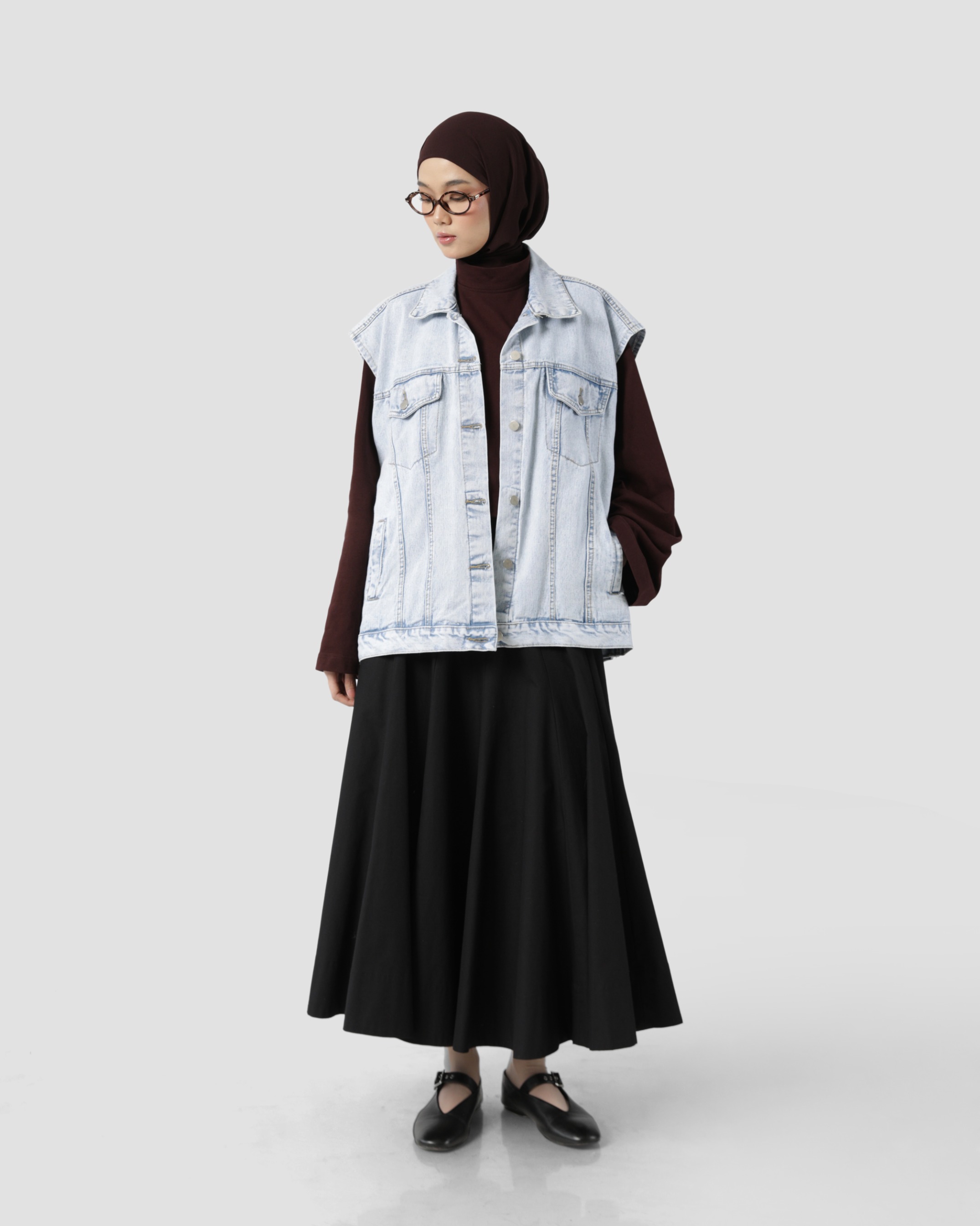 Sabamodest Sleeveless Denim Jacket